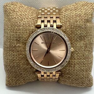 Michael Kors Darci MK3192 Women Rose Gold Analog Dial Quartz Wrist Watch JNA293